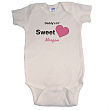 Lil' Sweetheart Personalized Infant Creeper 93677X